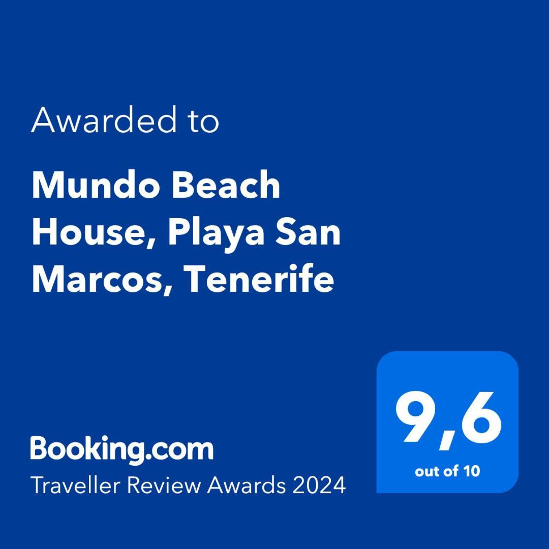 Mundo Beach House, Playa San Marcos, Tenerife Icod De Los Vinos Bagian luar foto